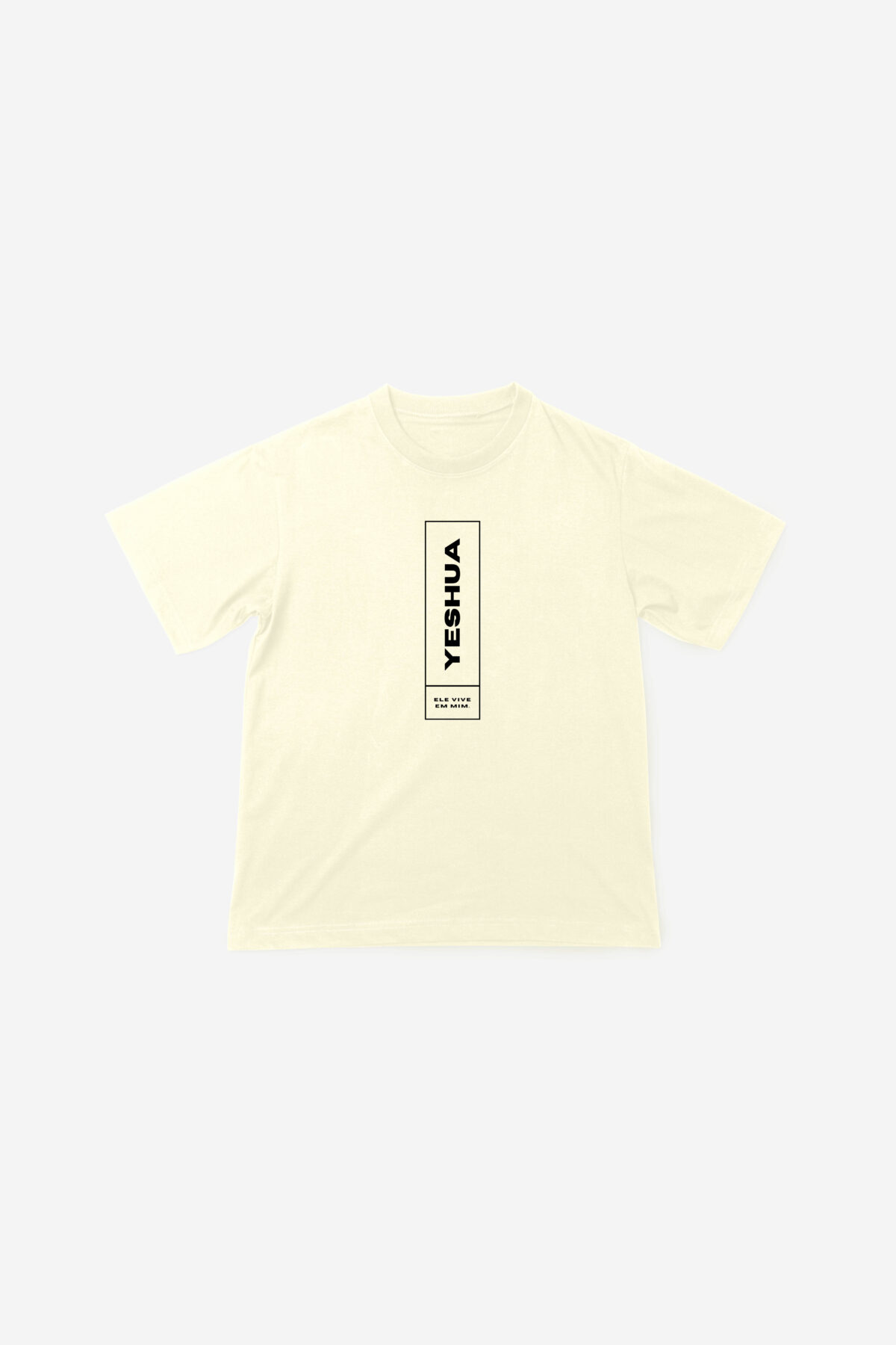 Camiseta Ele Vive Em Mim - Off White