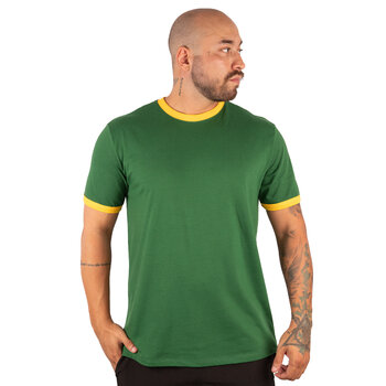 CAMISETA BASICA LISA VERDE - Imagem 6