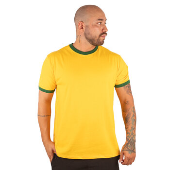 CAMISETA BASICA AMARELO CANÁRIO