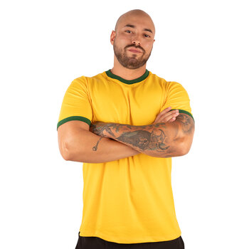 CAMISETA BASICA AMARELO CANÁRIO - Imagem 6