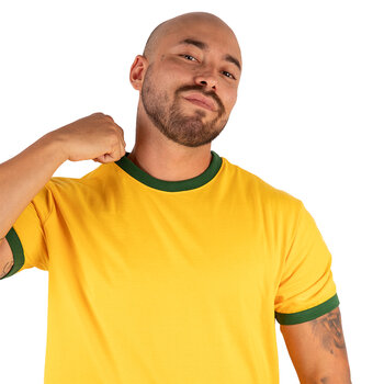 CAMISETA BASICA AMARELO CANÁRIO - Imagem 8